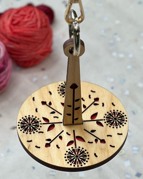 Lemonwood: Handmade Wood Accessories - Sunrise Yarn Box – Quixotic Fibers