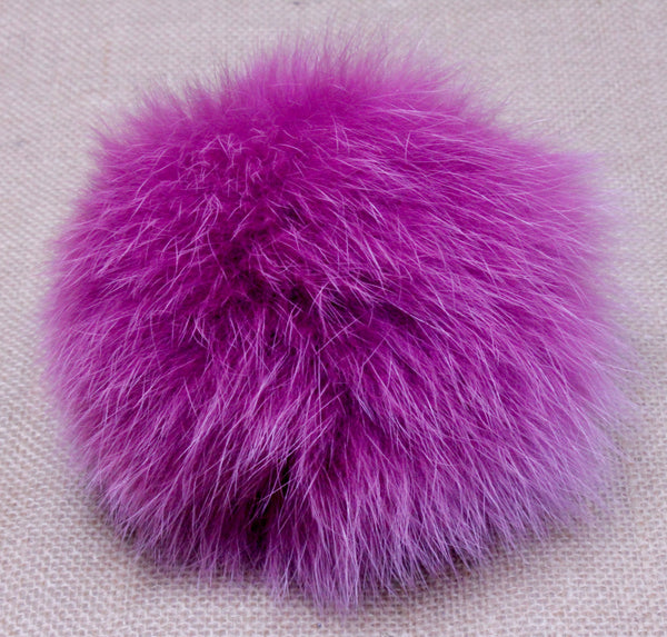 Fur Pompoms by Schildkraut