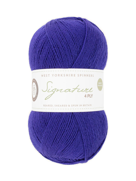 Signature 4-ply Sock by West Yorkshire Spinners (fingering) – Heavenly  Yarns / Fiber of Maine