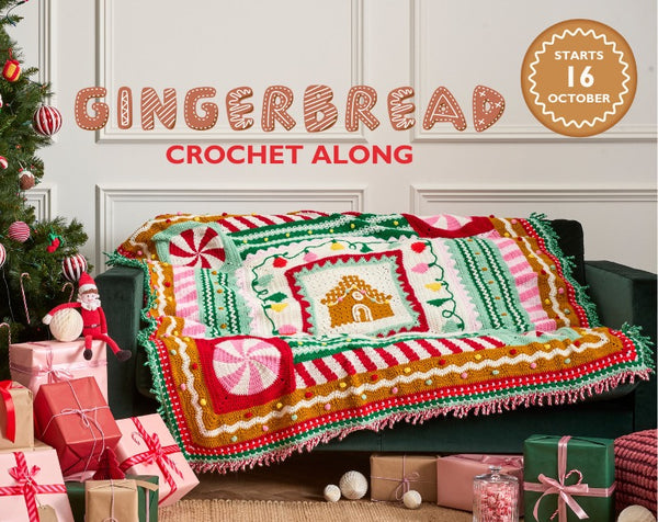 Gingerbread Crochet Along Starts October 16