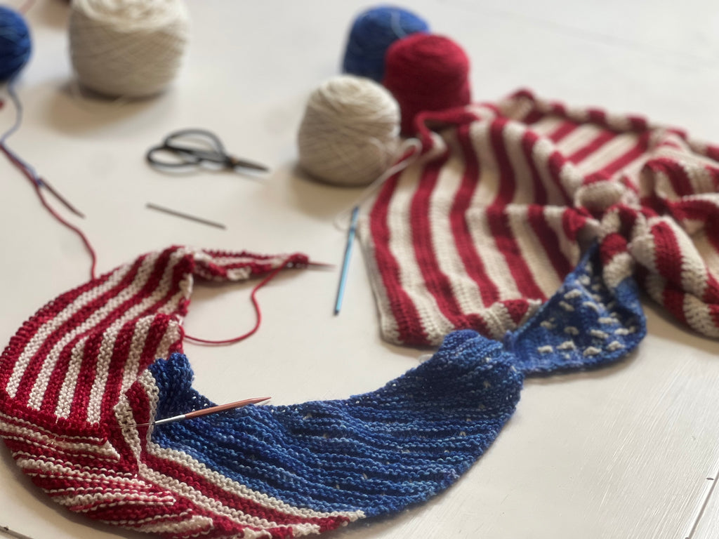 Patriotic Shawlette