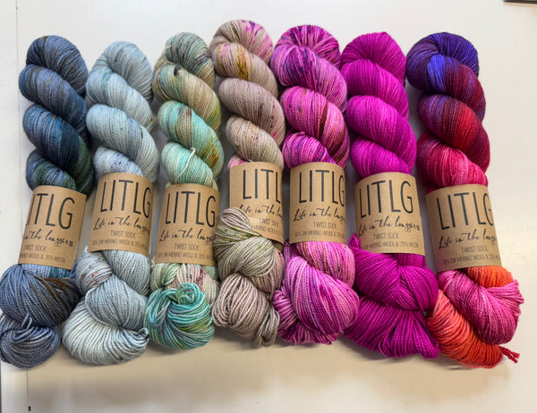 Find Your Fade - Life in the Long Grass - Twist Sock - Lush