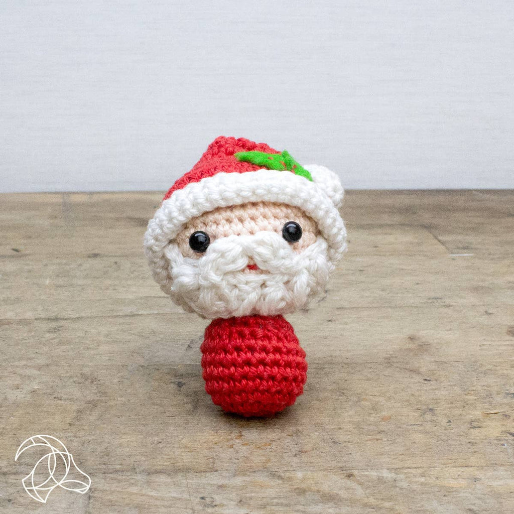 Mini Santa Clause Crochet Kit