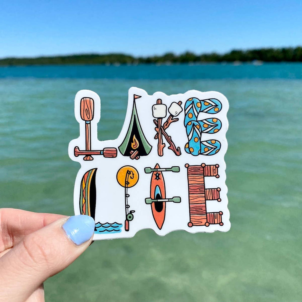 Lake Life Sticker