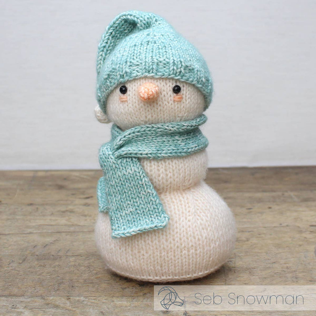 Seb Snowman Knitting Kit