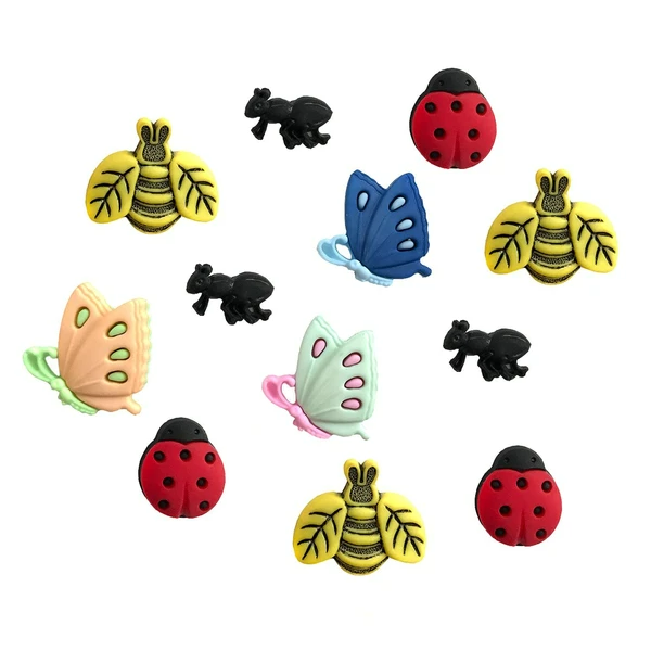 Garden Bugs - Buttons Galore and More Craft & Sewing Buttons