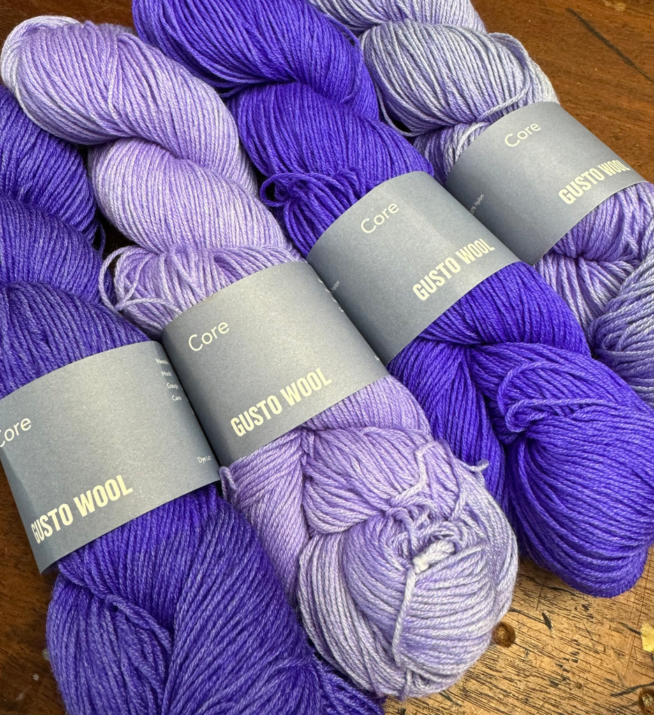 Go Go Dynamo MKAL Kit - Gusto Wool - Purples