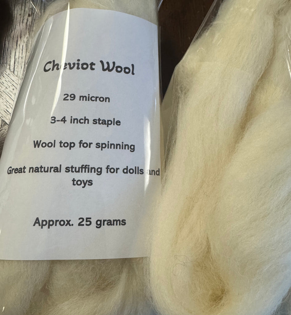 Cheviot Wool Toy Stuffing Pack