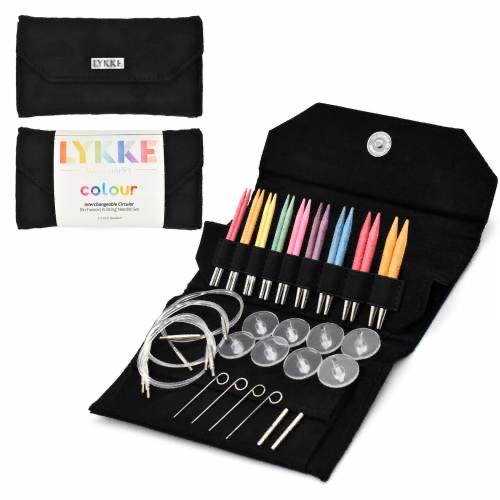 LYKKE Colour Wooden Interchangeable Needles