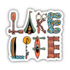 Lake Life Sticker