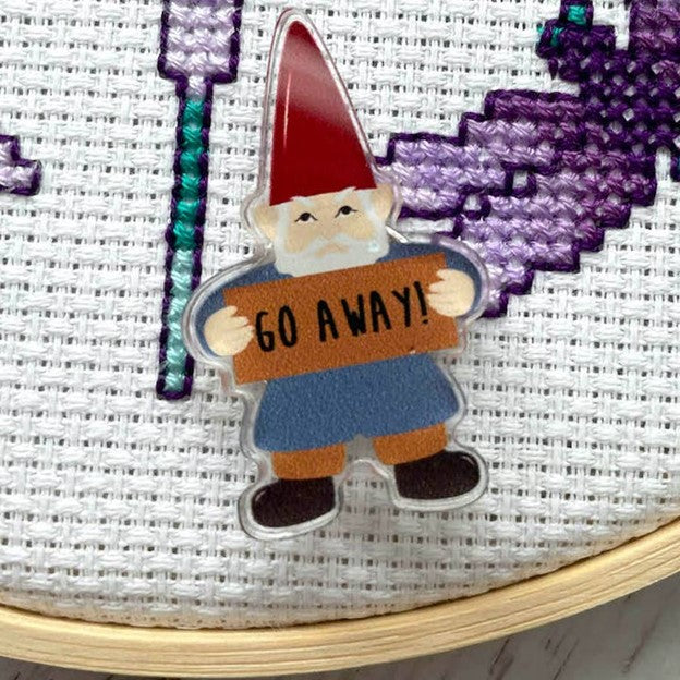 Angry Gnome Needle Magnet