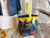 Flora Tall Caddy - Knitting and Crochet Tool Organizer and Project Bag