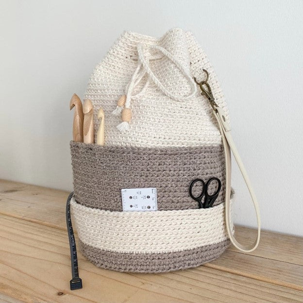 Crochet project bag online