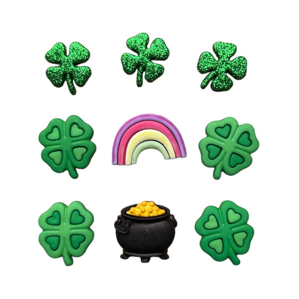 Pot O Gold Craft Buttons