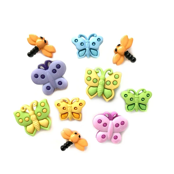 Flutterbugs - Buttons Galore and More Craft & Sewing Buttons