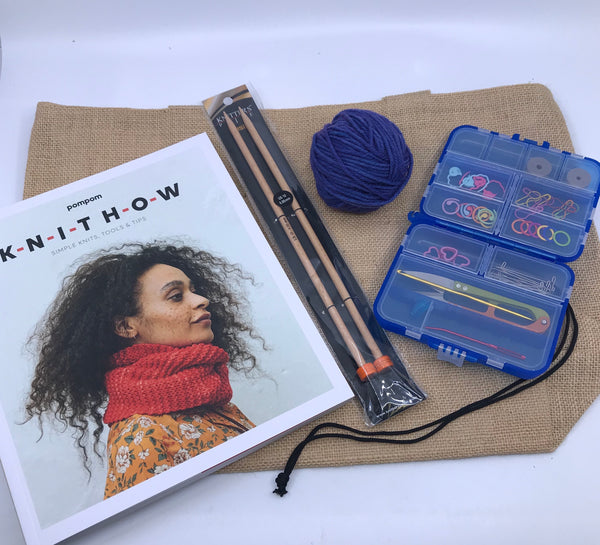 Beginner Knit kits – Smoke & Slate